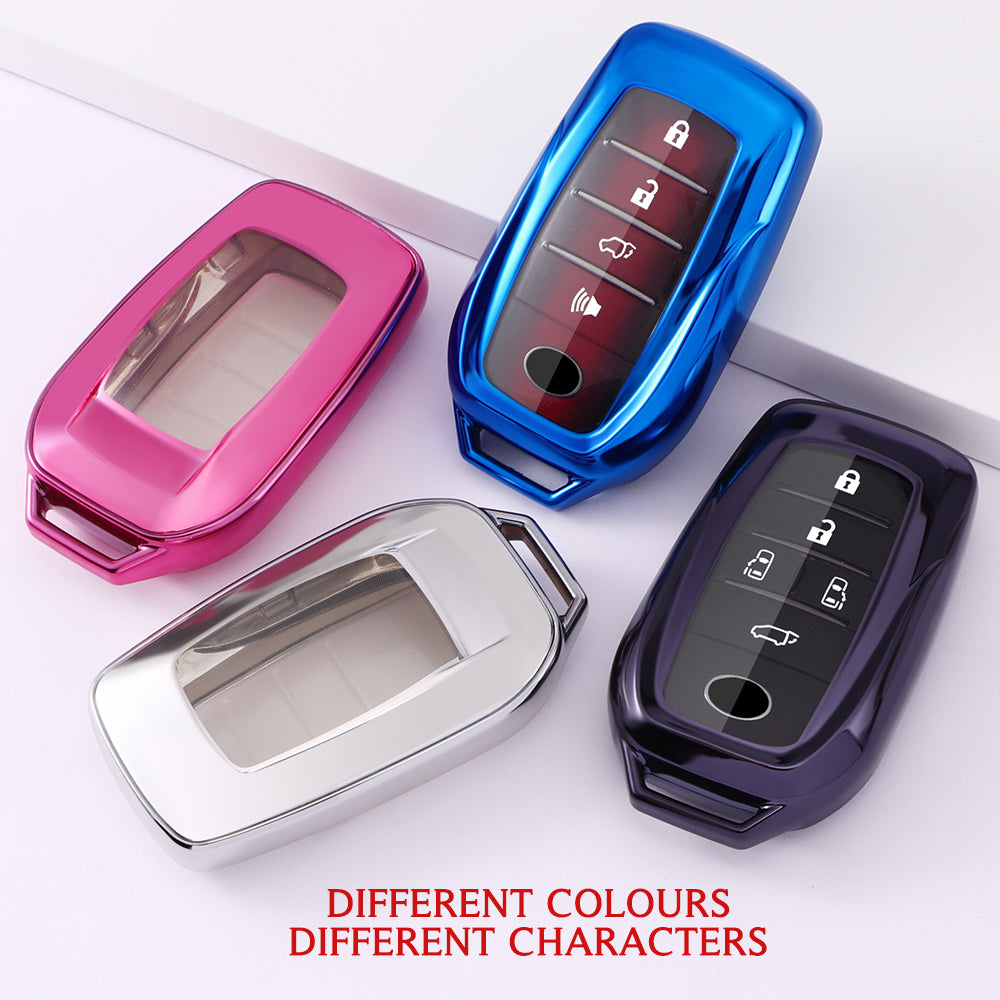 Soft TPU Key Case Cover For Toyota(Key No.A)