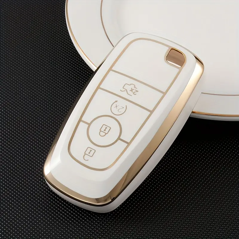 Soft TPU Key Case Cover For Ford&Lincoln(Key No.B/C/D)