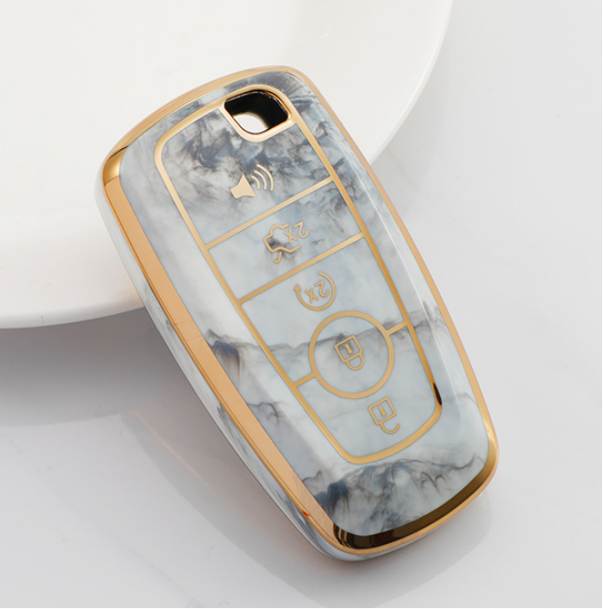 Soft TPU Key Case Cover For Ford&Lincoln(Key No.B/C/D)