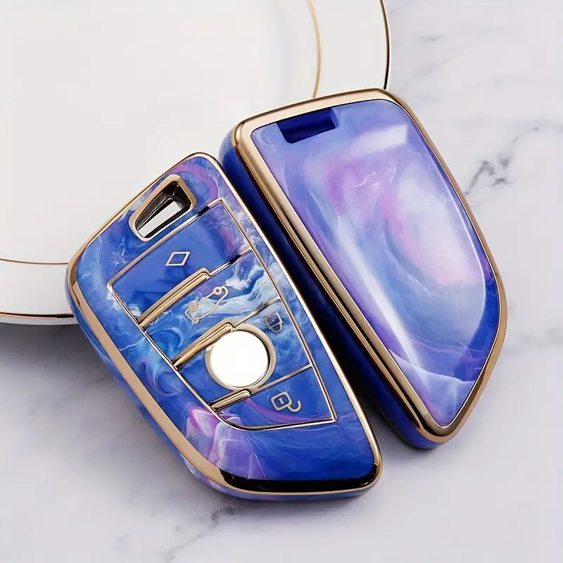 Soft TPU Key Case Cover For BMW(Key No.B)