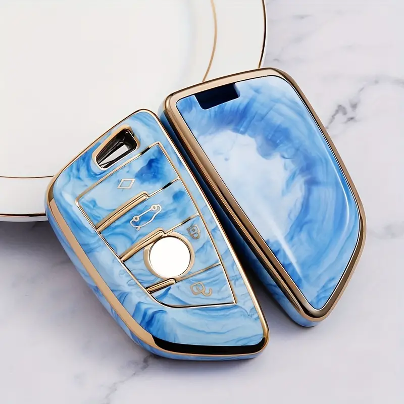 Soft TPU Key Case Cover For BMW(Key No.B)