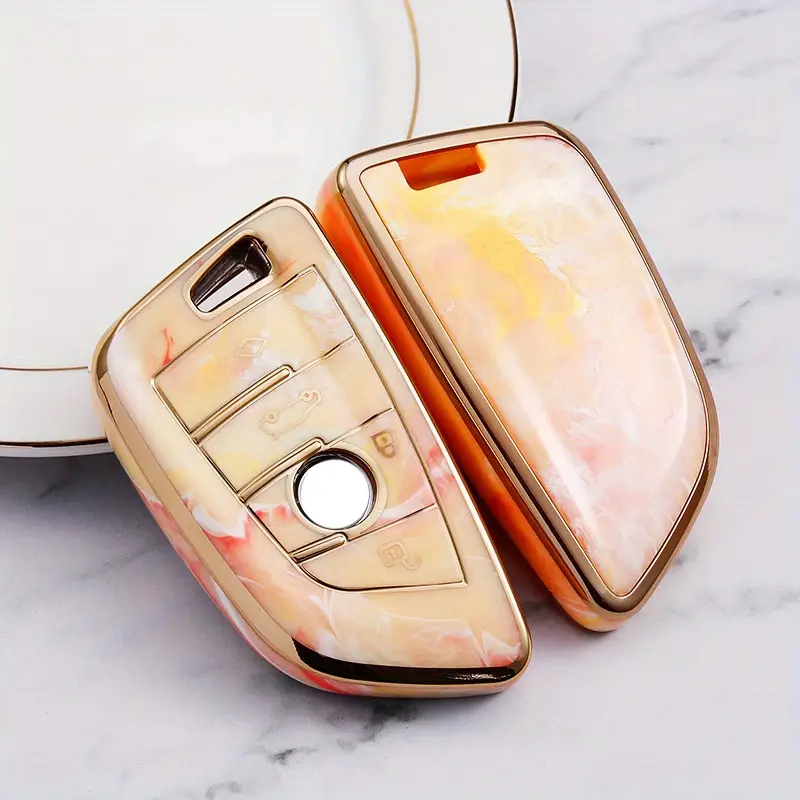 Soft TPU Key Case Cover For BMW(Key No.B)