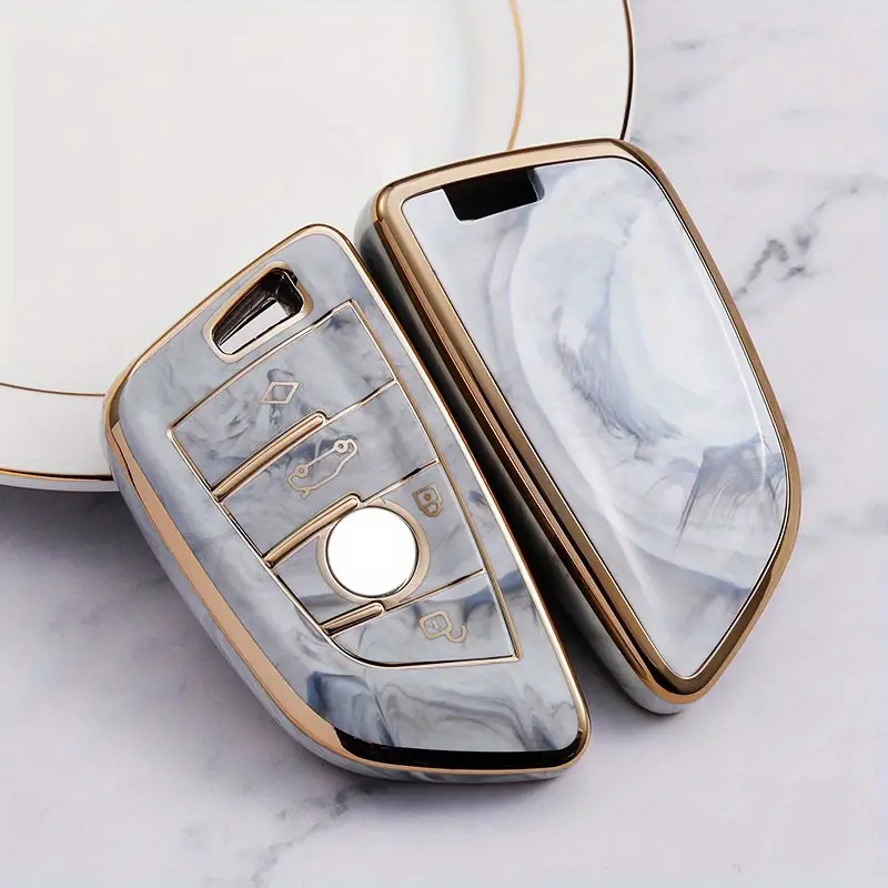 Soft TPU Key Case Cover For BMW(Key No.B)