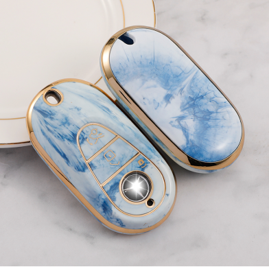Soft TPU Key Case Cover For Mercedes-Benz New C-Class C260L/C200/S400/450/Maybach S480
