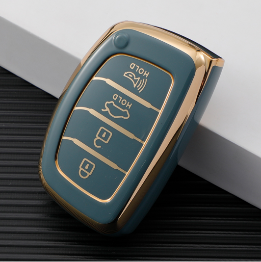 Soft TPU Key Case Cover For Hyundai(Key No.C)
