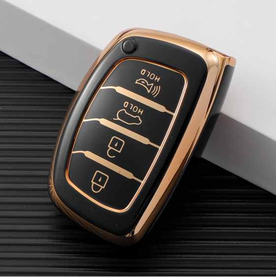 Soft TPU Key Case Cover For Hyundai(Key No.C)