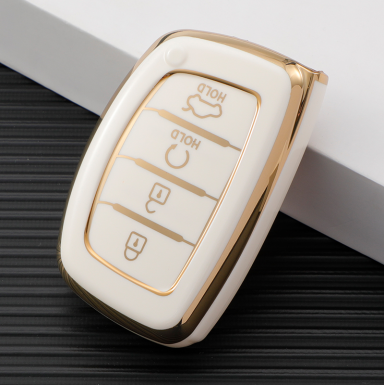 Soft TPU Key Case Cover For Hyundai(Key No.F)