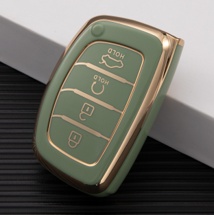 Soft TPU Key Case Cover For Hyundai(Key No.F)