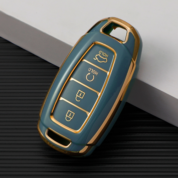 Soft TPU Key Case Cover For Hyundai(Key No.N)