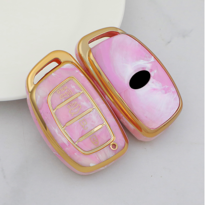 Soft TPU Key Case Cover For Hyundai(Key No.C)