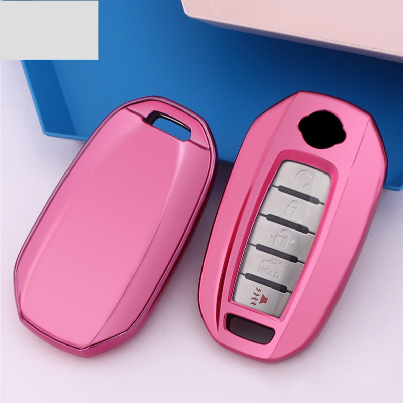 Soft TPU Key Case Cover For Infiniti(Key No.J)