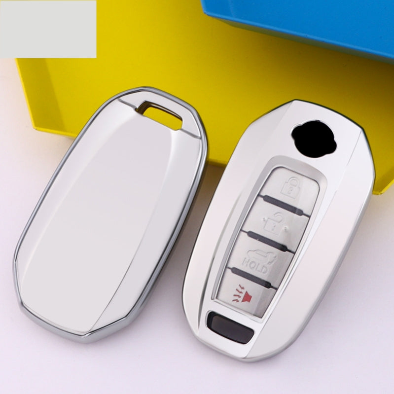 Soft TPU Key Case Cover For Infiniti(Key No.J)