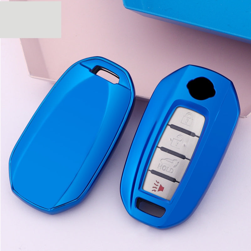 Soft TPU Key Case Cover For Infiniti(Key No.J)