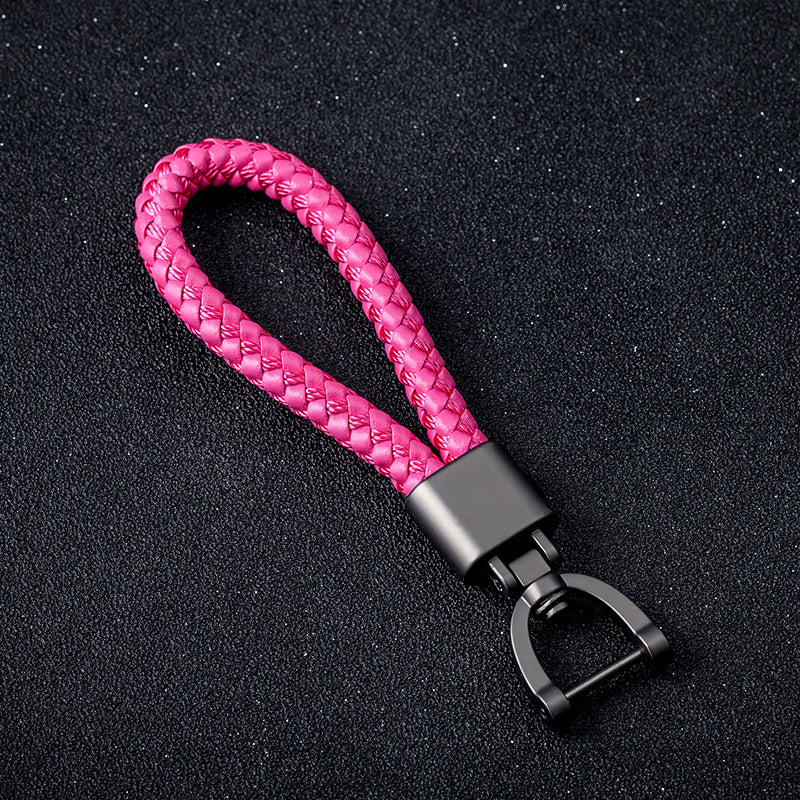 Leather Strap Metal Keychains for Car Key(Item No.: LK007)