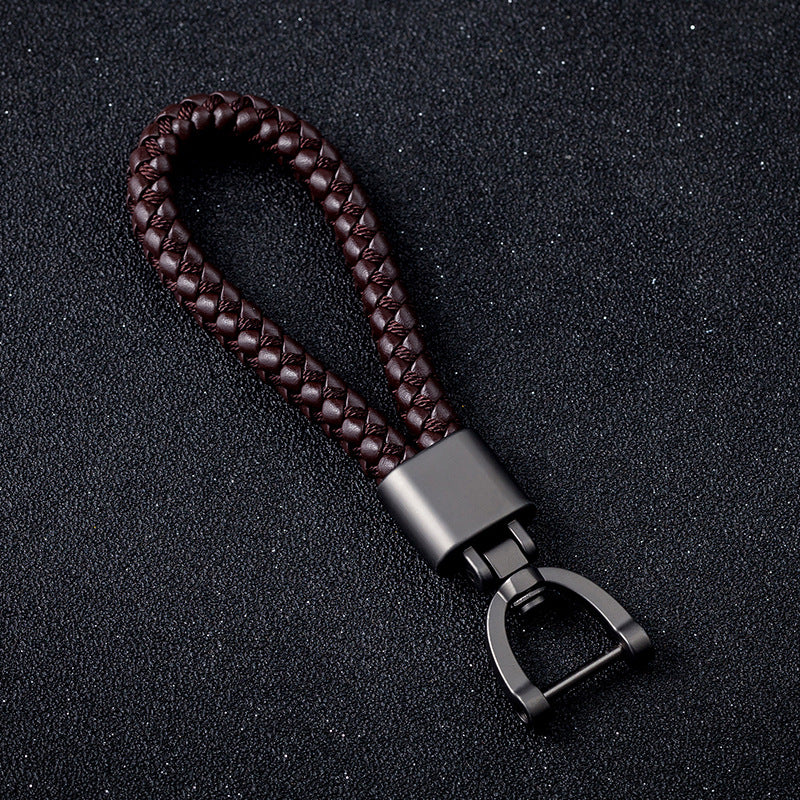 Leather Strap Metal Keychains for Car Key(Item No.: LK007)