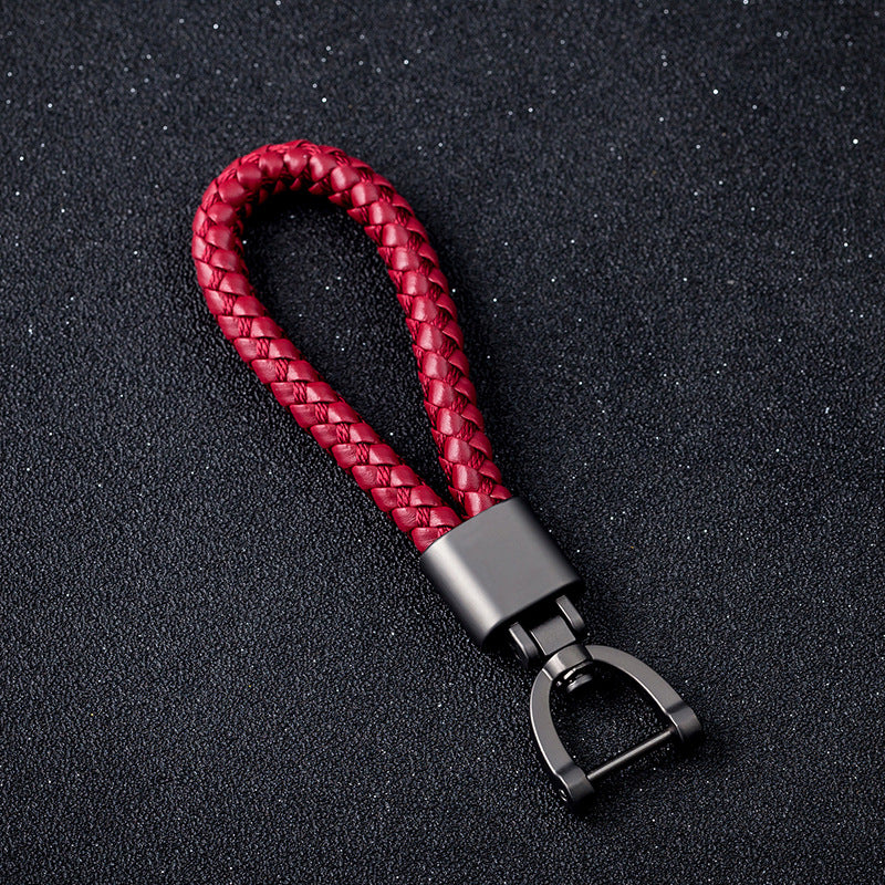 Leather Strap Metal Keychains for Car Key(Item No.: LK007)