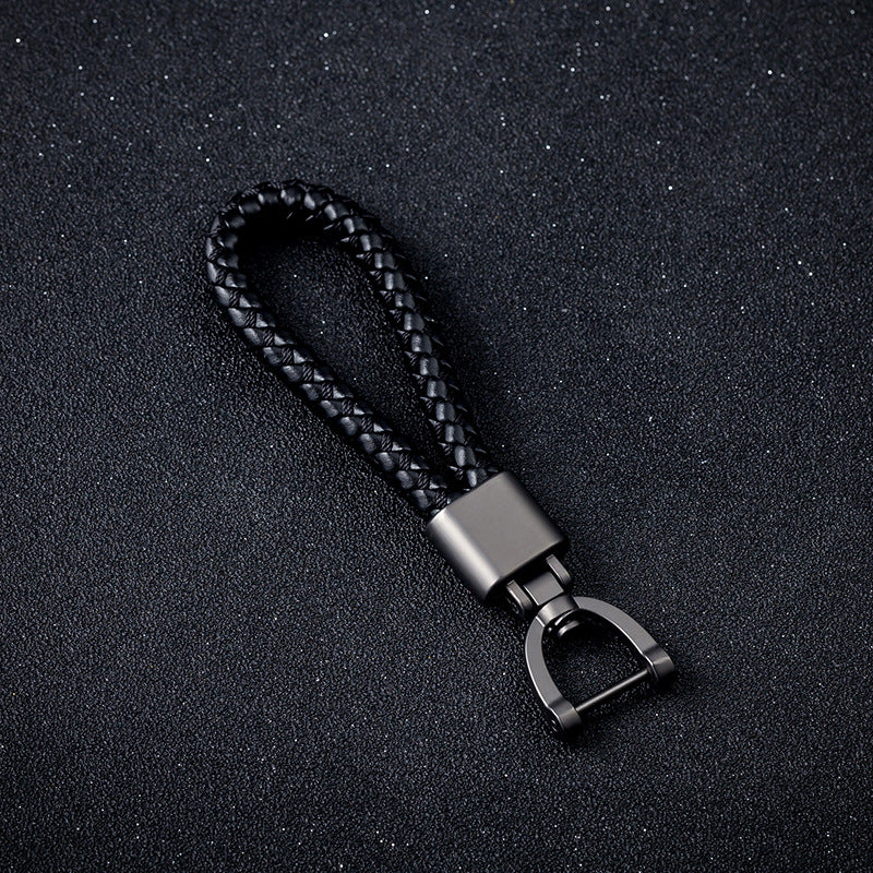 Leather Strap Metal Keychains for Car Key(Item No.: LK007)
