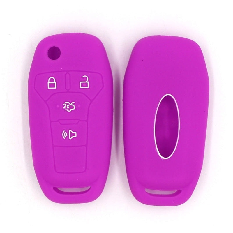 Soft TPU Key Case Cover For Ford(Key No.J)