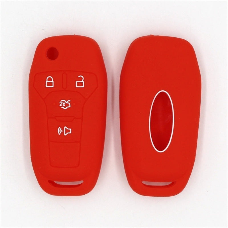 Soft TPU Key Case Cover For Ford(Key No.J)