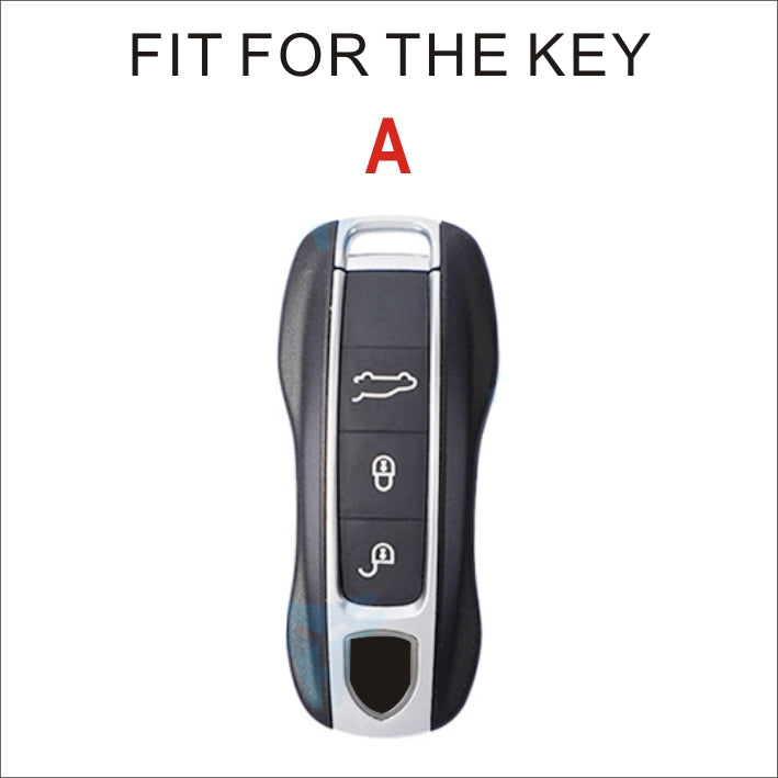 Soft TPU Key Case Cover For Porsche(Key No.A)