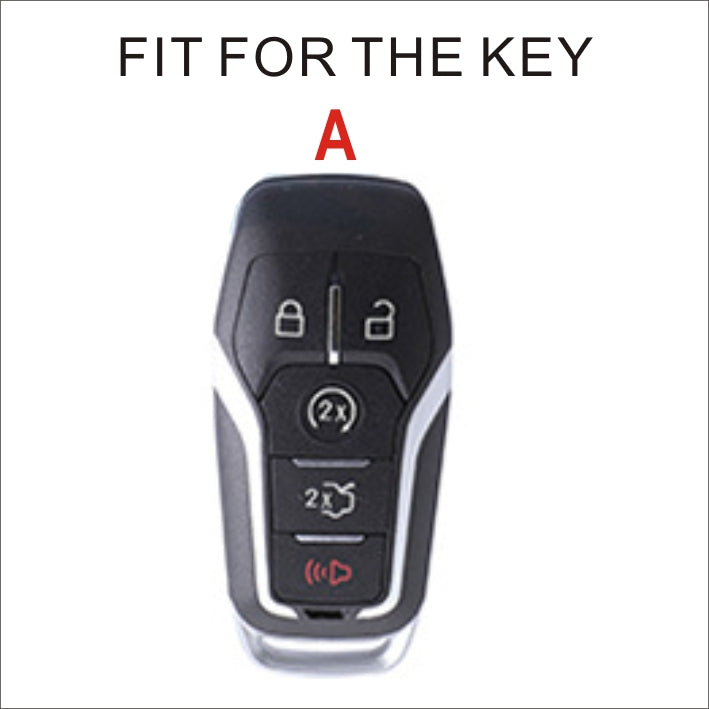 Soft TPU Key Case Cover For Ford&Lincoln(Key No.A)