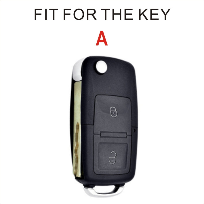 Soft TPU Key Case Cover For Volkswagen(Key No.A)
