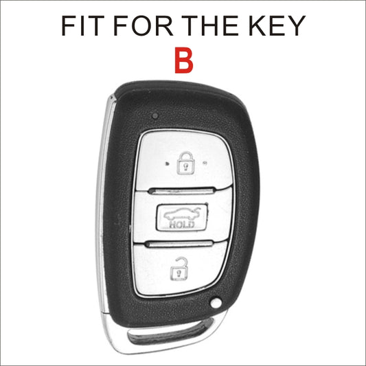 Soft TPU Key Case Cover For Hyundai(Key No.B)