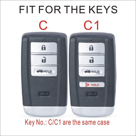 Soft TPU Key Case Cover For Acura(Key No.C1)