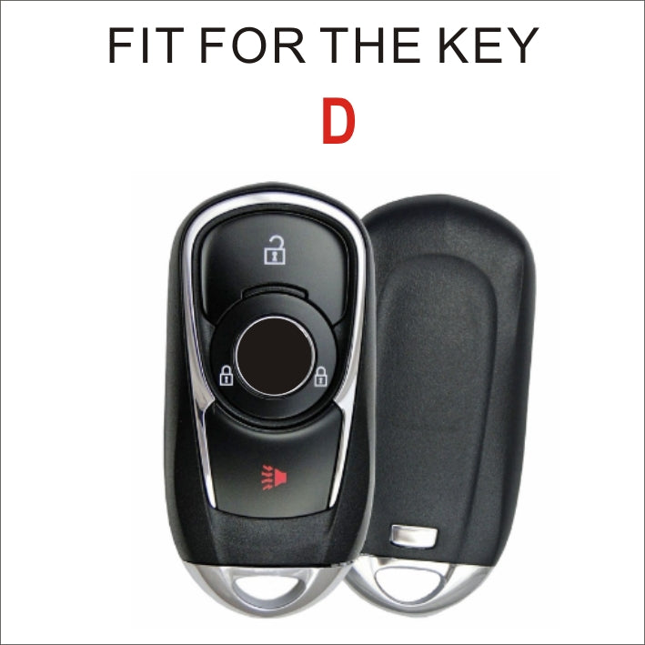 Soft TPU Key Case Cover For Buick(Key No.D)