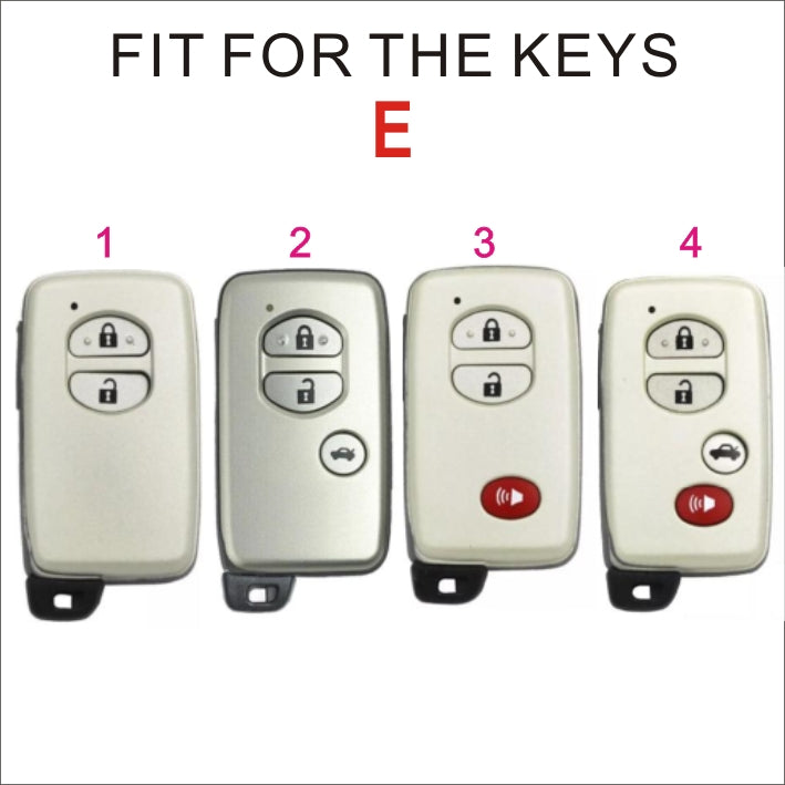 Soft TPU Key Case Cover For Toyota(Key No.E)