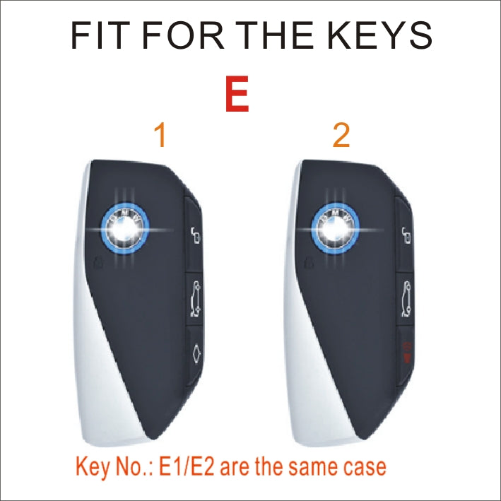 Soft TPU Key Case Cover For BMW(Key No.E)