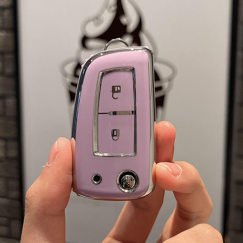 Soft TPU Key Case Cover For Nissan(Key No.G)