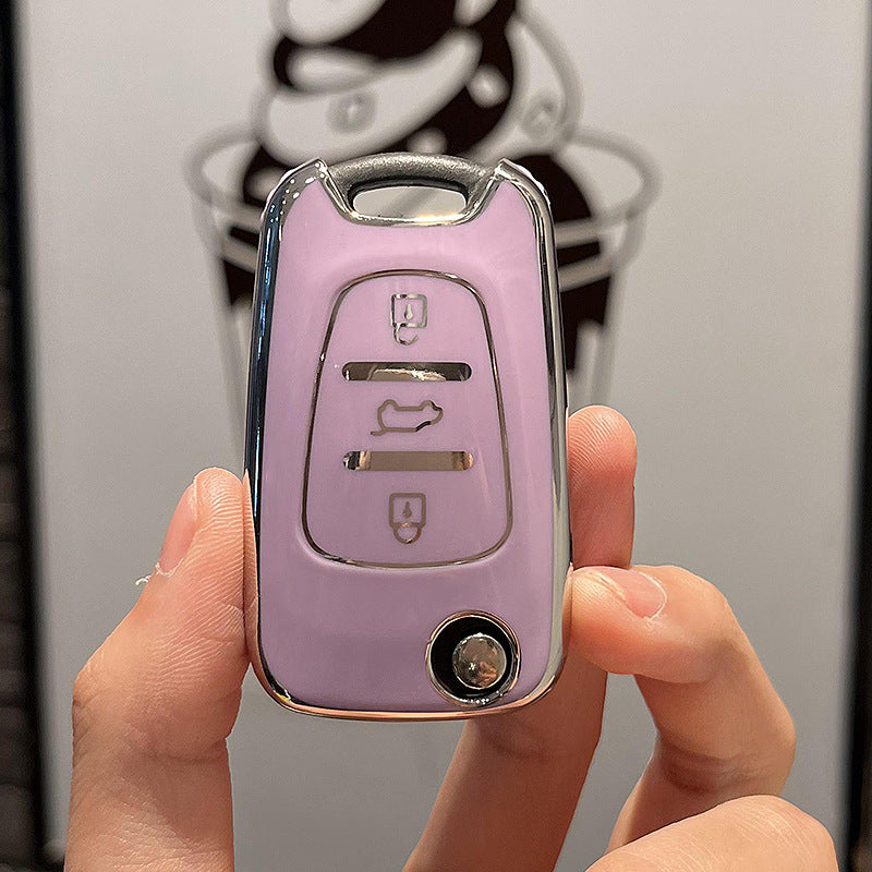 Soft TPU Key Case Cover For Kia&Hyundai(Key No.H)