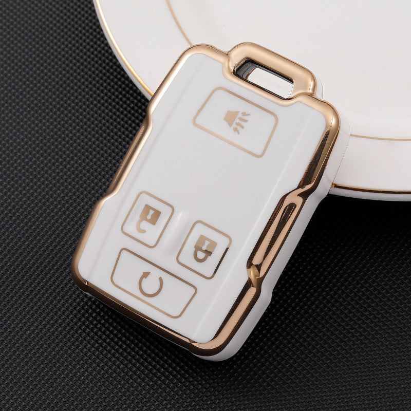 Soft TPU Key Case Cover For Chevrolet/Chevy/GMC(Key No.M)