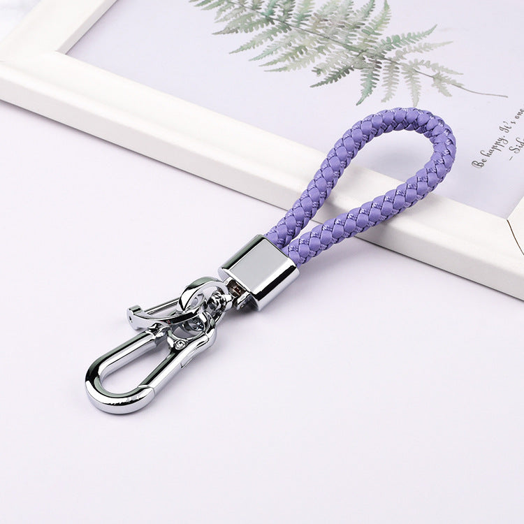 Leather Strap Metal Keychains for Car Key(Item No.: LK002)