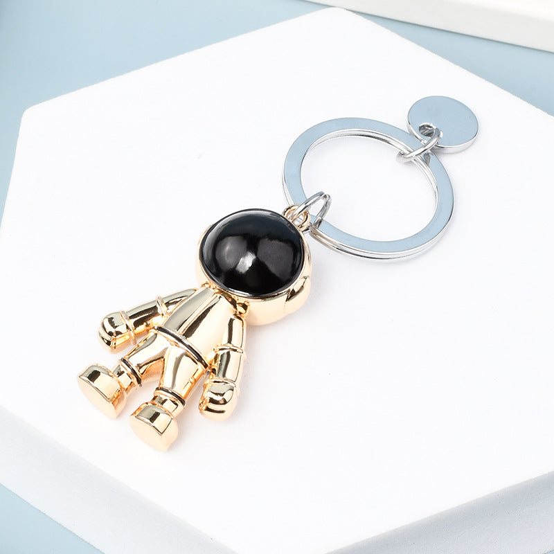 Cute Metal Space Man Keychains(Item No.:CK001)