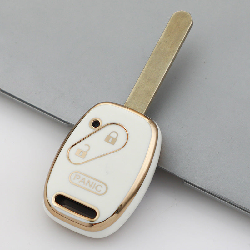 Soft TPU Key Case Cover For Honda(Key No.F)