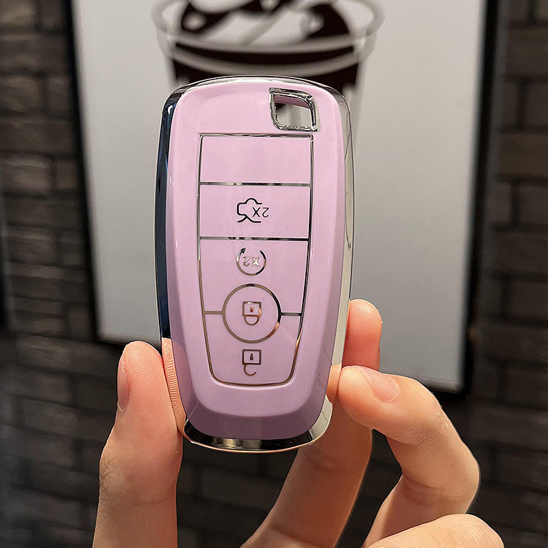 Soft TPU Key Case Cover For Ford&Lincoln(Key No.B/C/D)