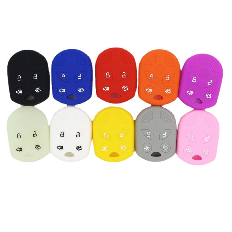 Soft TPU Key Case Cover For Ford&Lincoln(Key No.M)