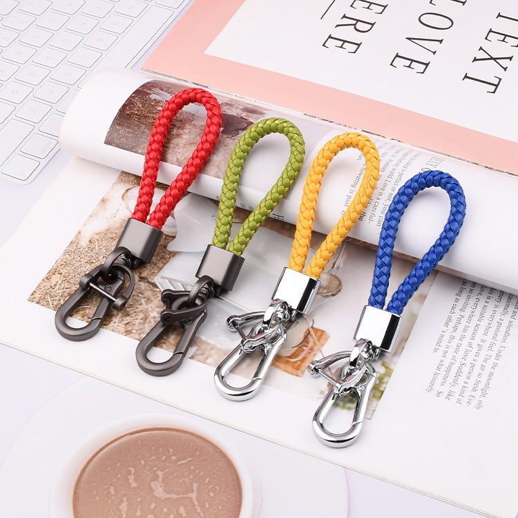 Leather Strap Metal Keychains for Car Key(Item No.: LK002)