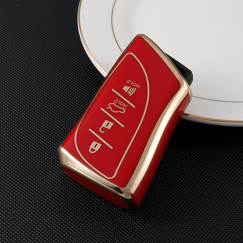 Soft TPU Key Case Cover For Lexus(Key No.D)