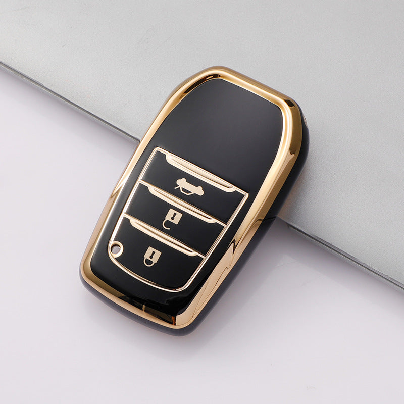 Soft TPU Key Case Cover For Toyota(Key No.A)