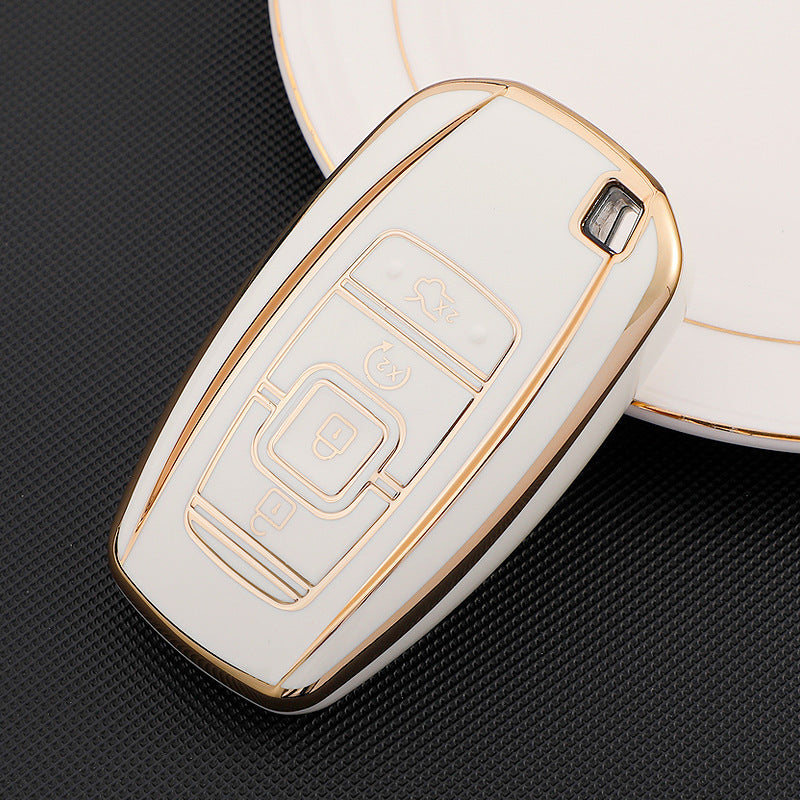 Soft TPU Key Case Cover For Lincoln(Key No.Z)