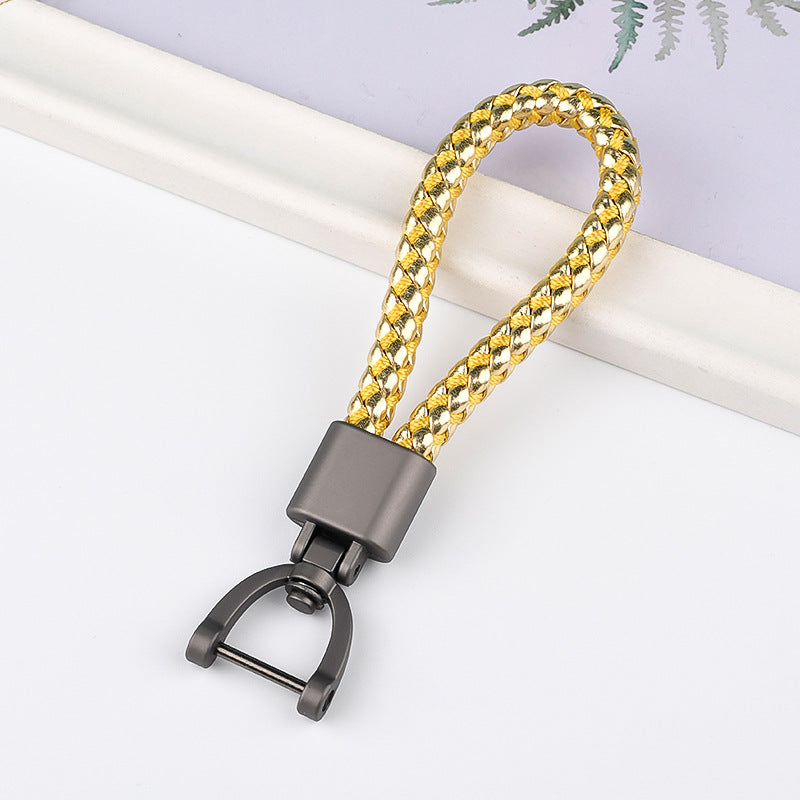 Leather Strap Metal Keychains for Car Key(Item No.: LK007)