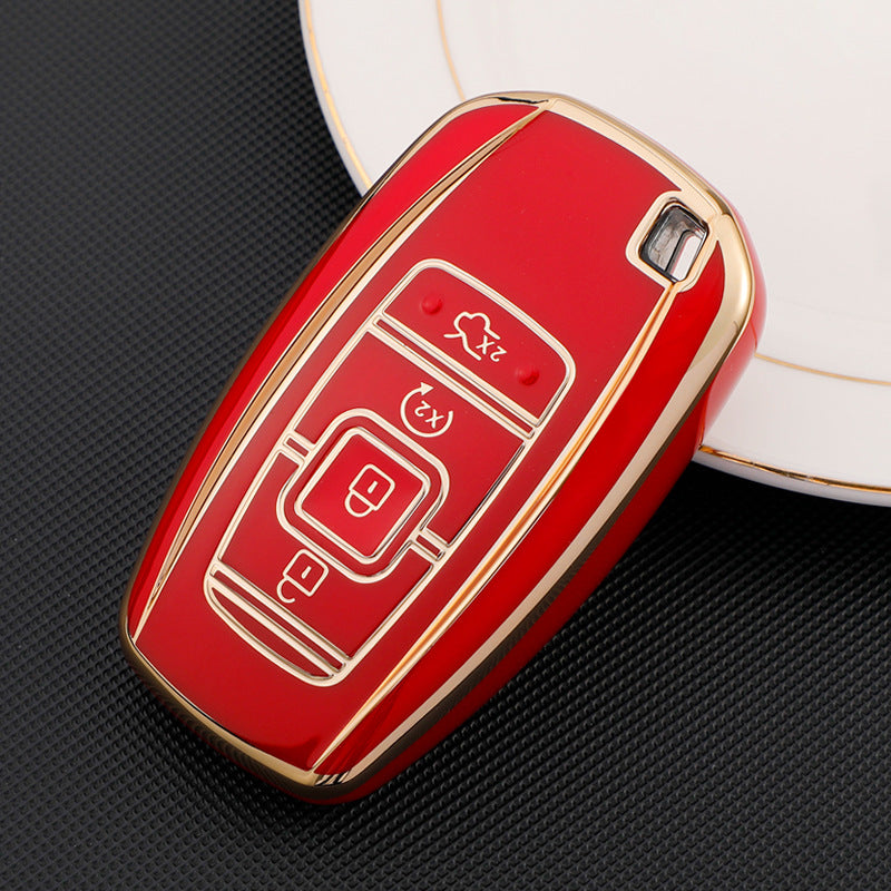 Soft TPU Key Case Cover For Lincoln(Key No.Z)