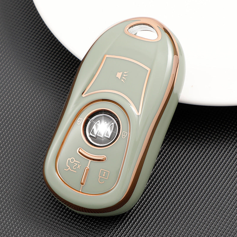 Soft TPU Key Case Cover For Buick(Key No.E)