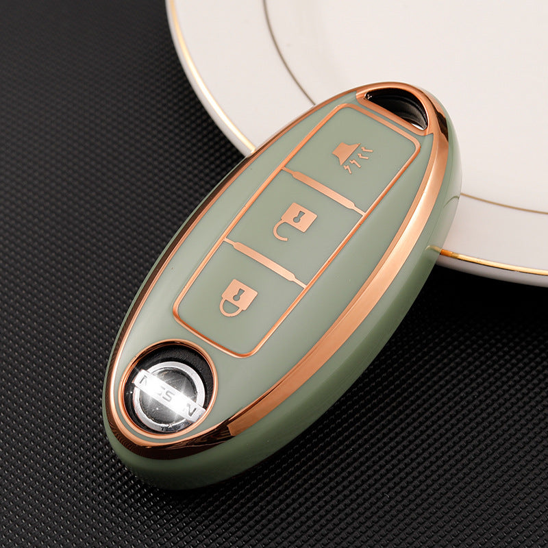 Soft TPU Key Case Cover For Nissan&Infiniti(Key No.B)
