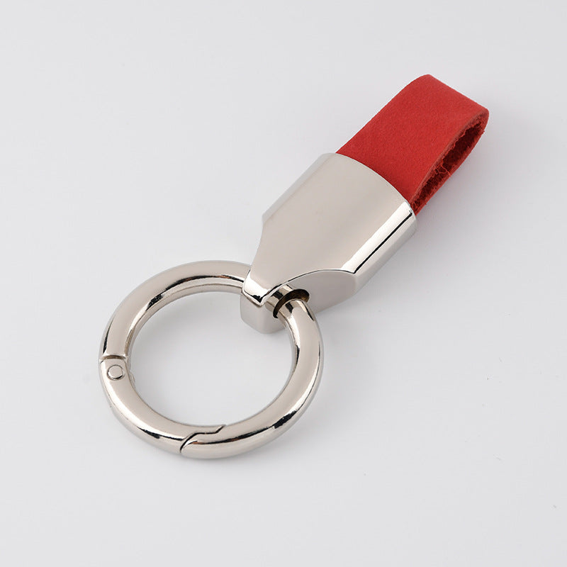 Leather Strap Metal Keychains for Car Key(Item No.: LK004)