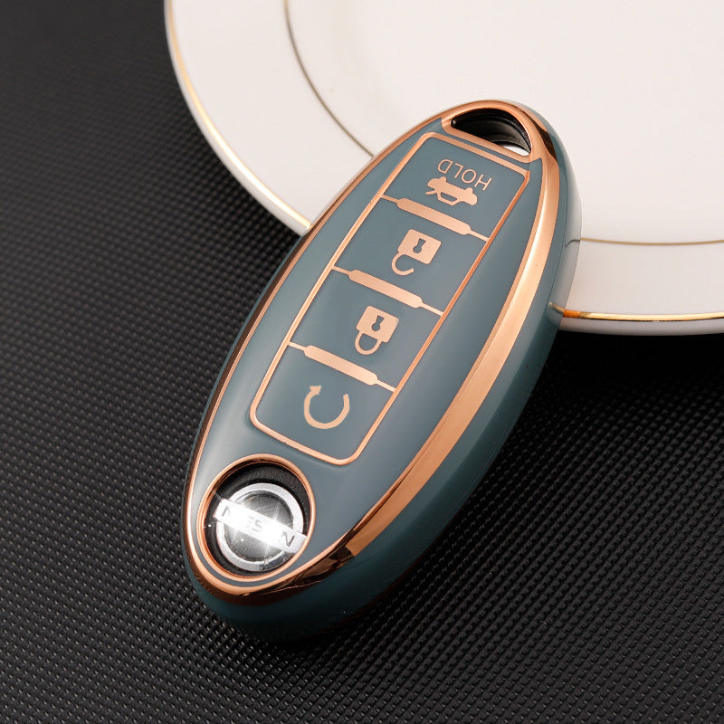 Soft TPU Key Case Cover For Nissan&Infiniti(Key No.D)