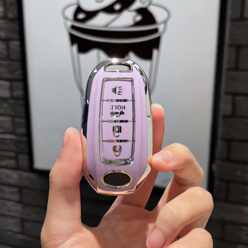 Soft TPU Key Case Cover For Infiniti(Key No.I)
